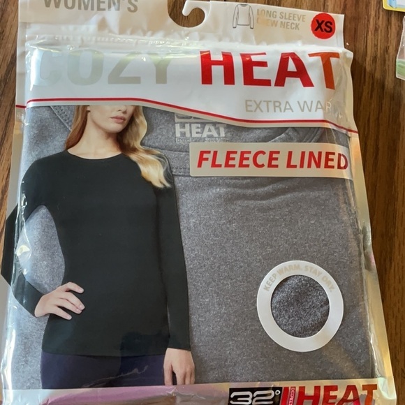 New in bag women 32 degree heat fleece lined cozy heat extra warm size XS - Picture 2 of 3